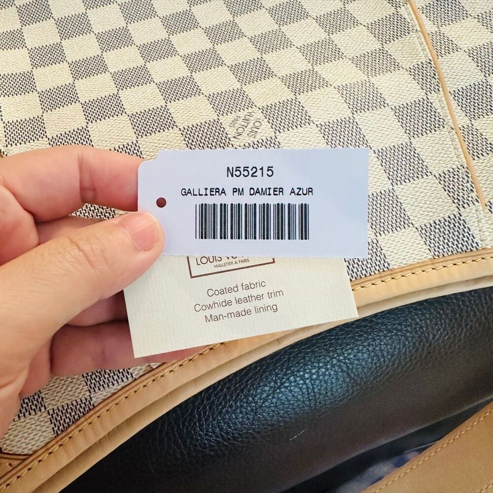 Never Used Louis Vuitton Galliera PM Damier Azur - Picture 15 of 16